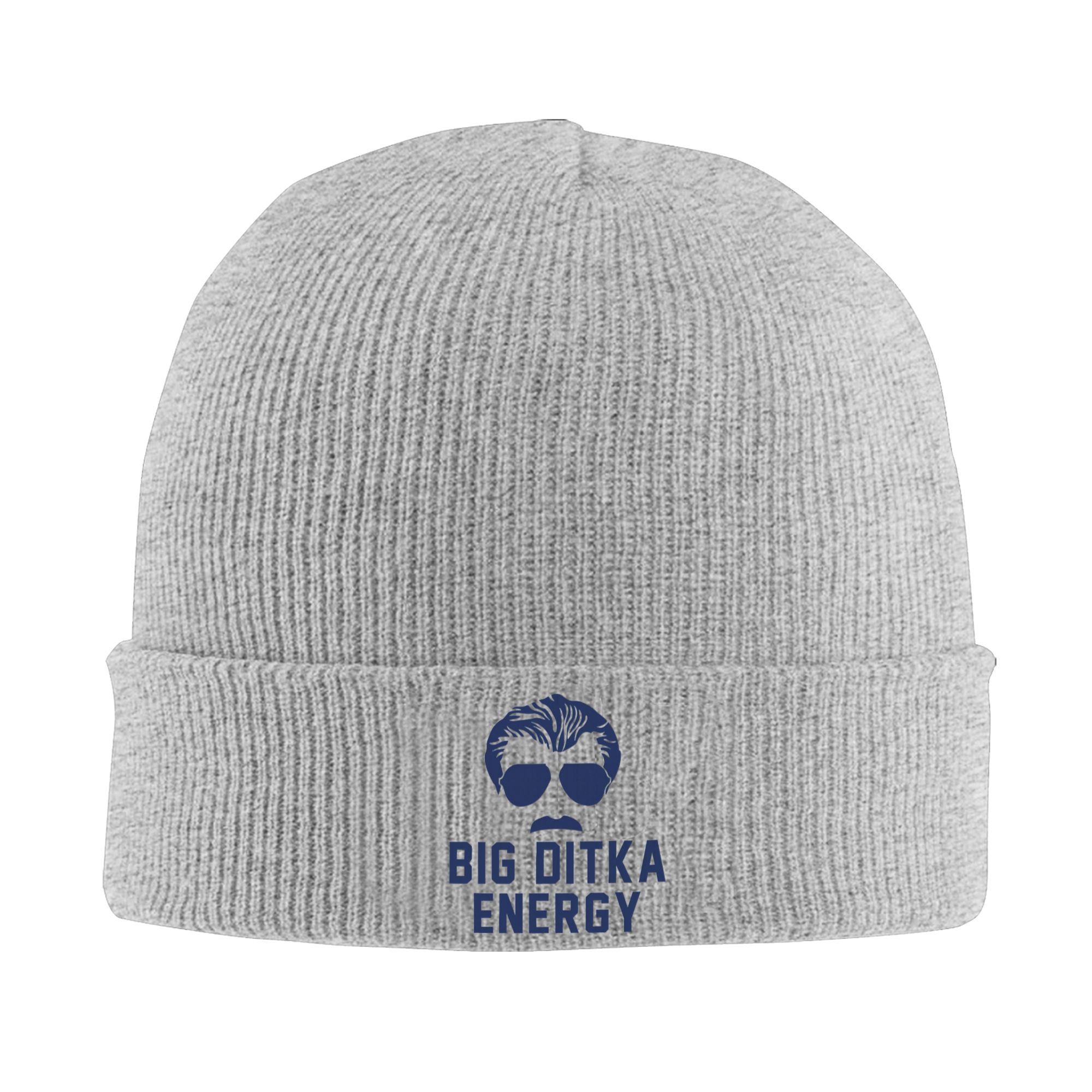 Beanie Cuffed Knit - RIP Mike Ditka – Accessoires –
