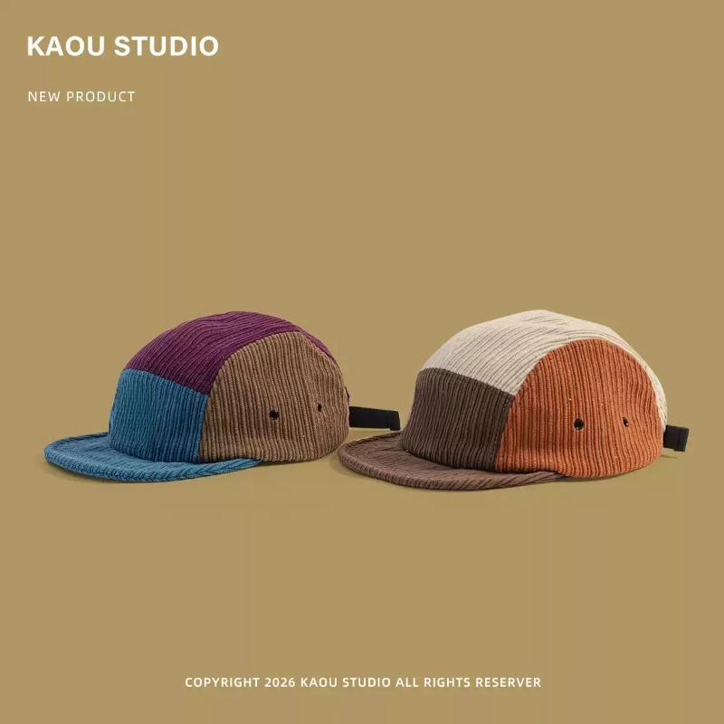 Casquette de baseball 5 pannea - Corduroy Cap 5 Panel avis et prix