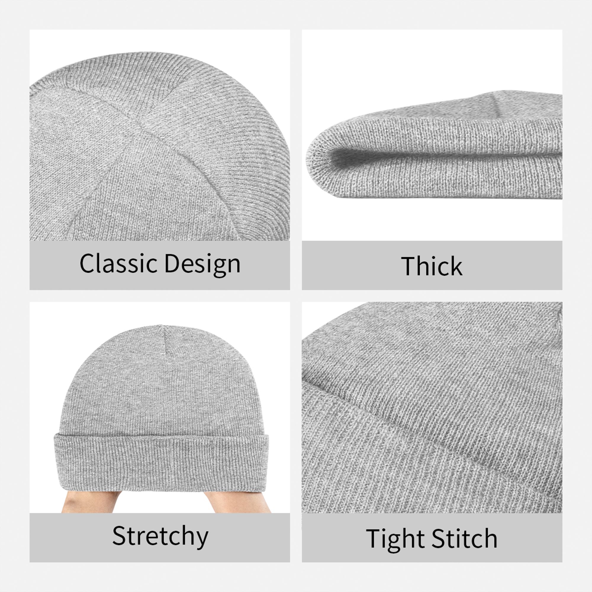 RIP Mike Ditka – Accessoires – - Beanie Cuffed Knit avis et prix