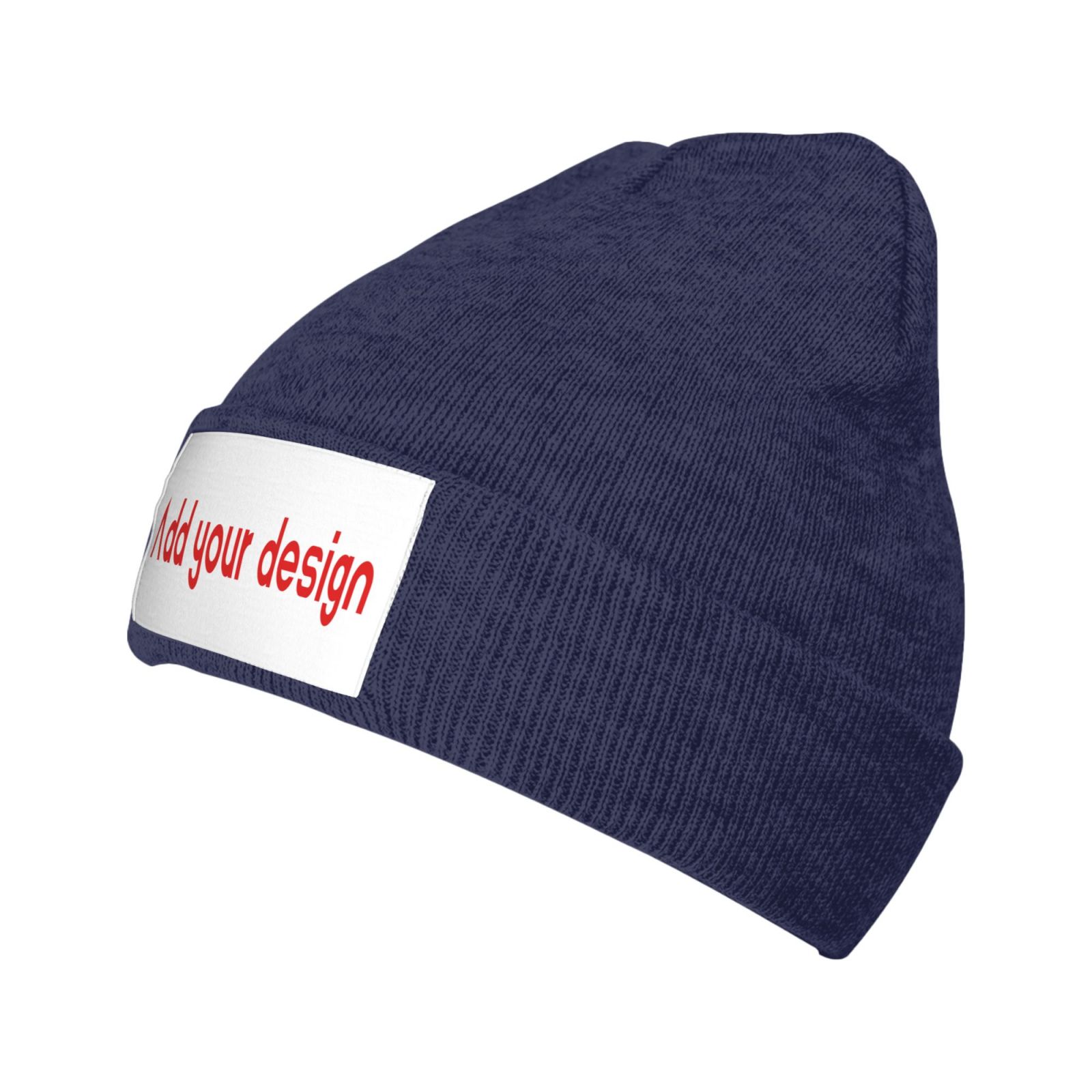 Bonnet personnalisé, bonnet d’ - Beanie Cuffed Knit avis et prix