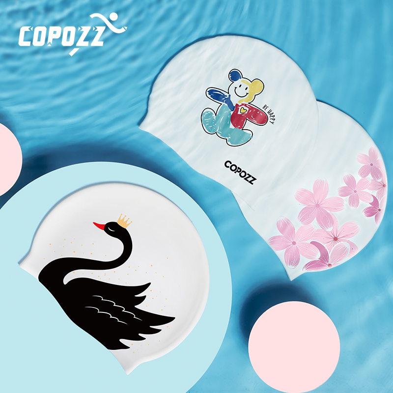 COPOZZ – chapeau de natation e - Swim Hat Silicone avis et prix
